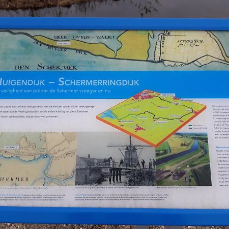 Gastenverblijf Bij De Molen Tussen Alkmaar En Hoorn Oterleek Exterior foto